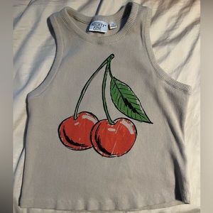 Mighty Fine Sleeveless Crop Top.